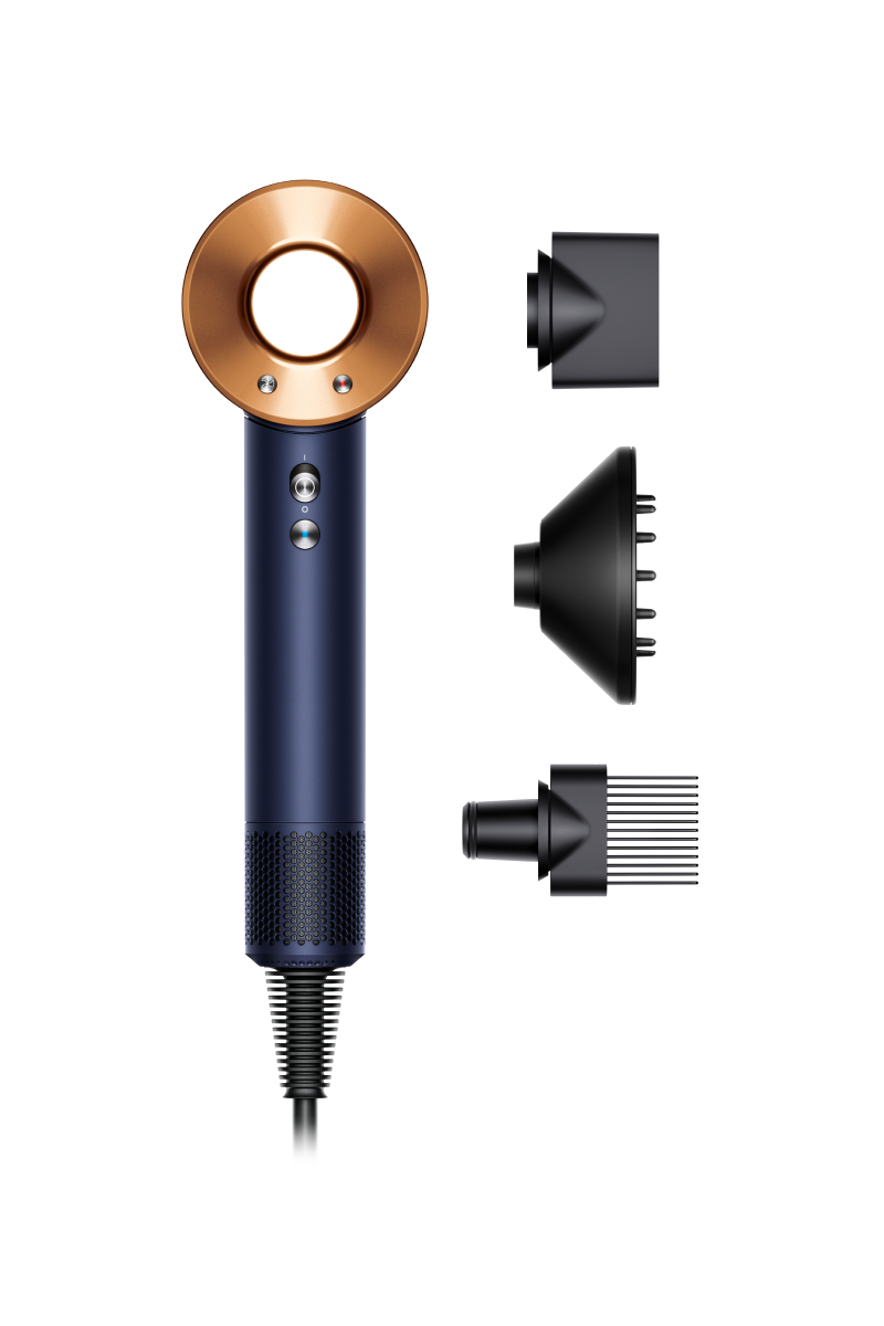 Dyson Supersonic, Прусский синий / медь