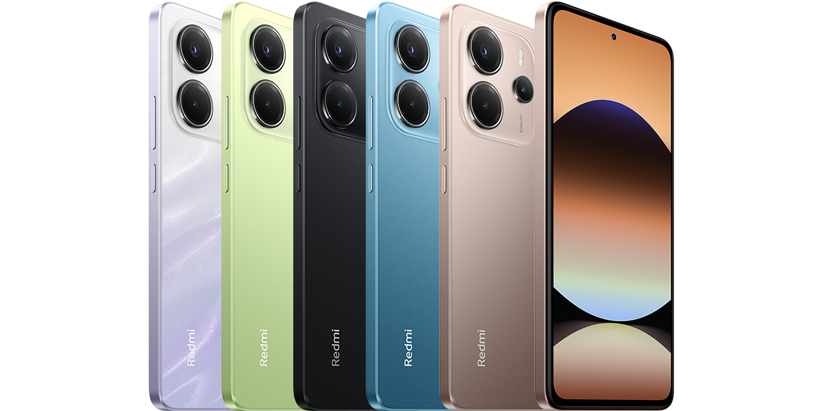 Redmi Note 14 4G, Варианты расцветки на фото