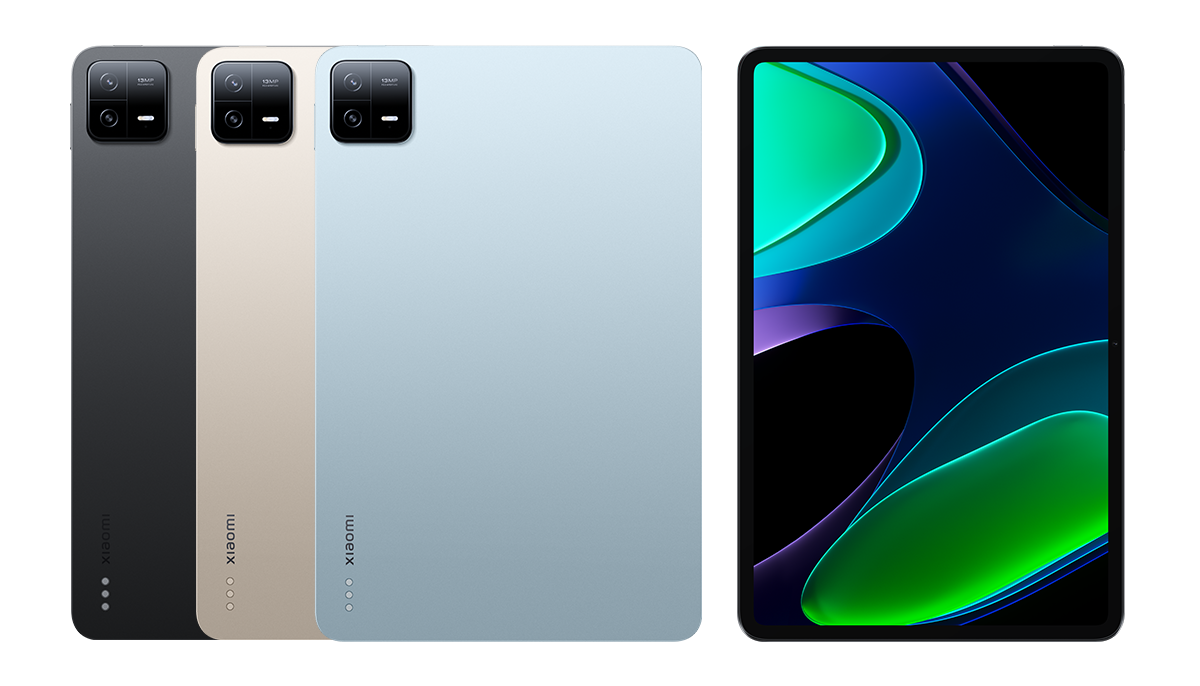 Xiaomi Pad 6, Варианты расцветки на фото