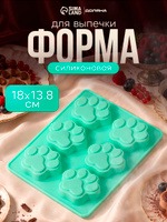 Силиконовая форма «Лапка», На фото — предложение продавца