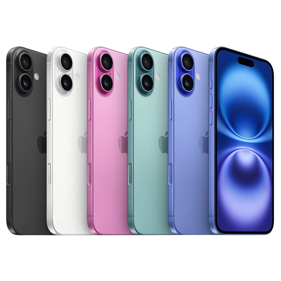 Apple iPhone 16, Расцветка на фото