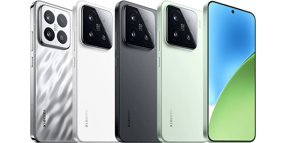 Xiaomi 15, Расцветка на фото