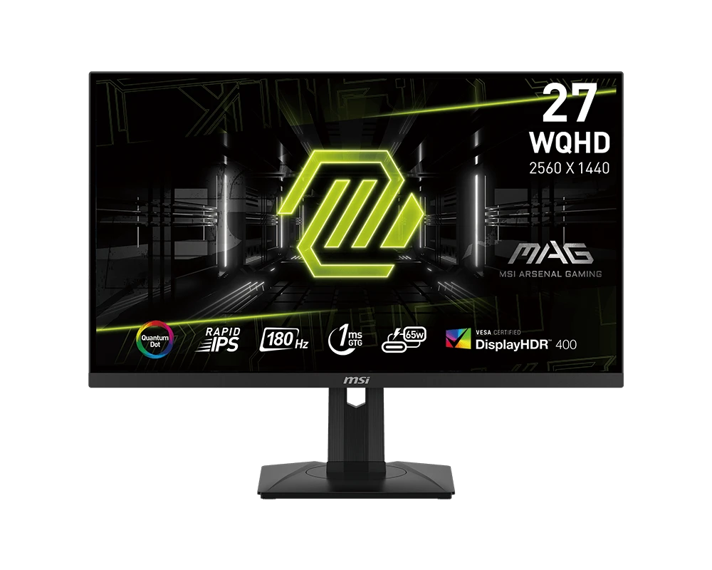MSI MAG 274QRF QD E2, Расцветка на фото